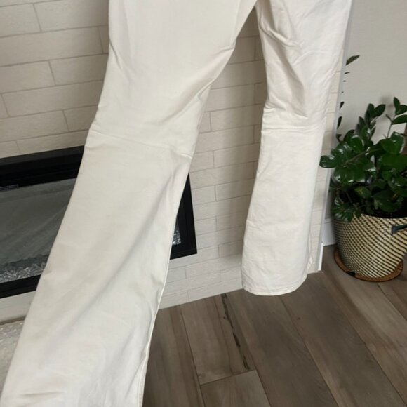 Free People White Bell Bottoms Flare Pants - Picture 5 of 11
